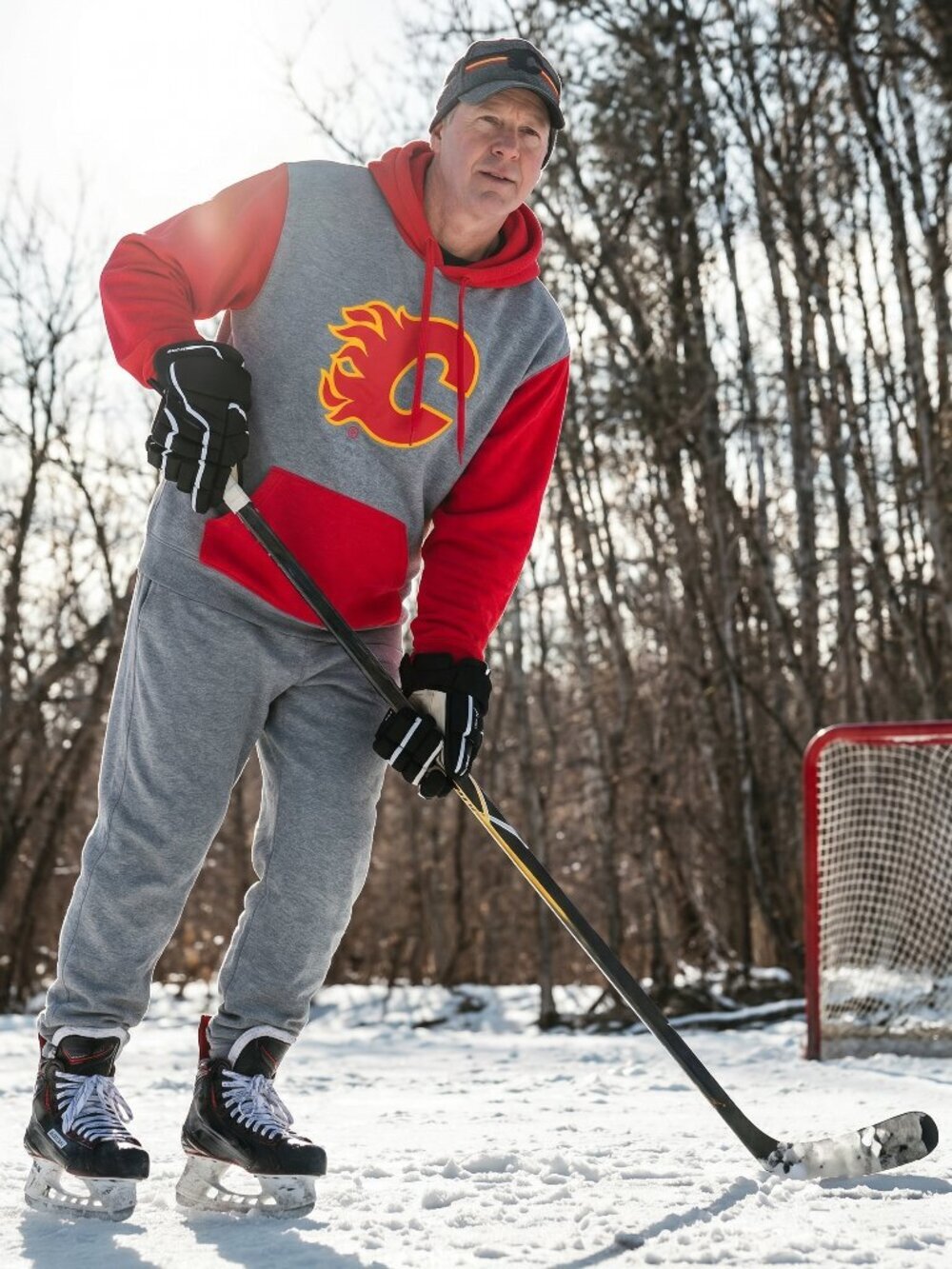 Mens Calgary Flames Hoodie